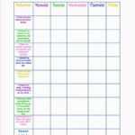 Daily Behavior Chart Printable Colorful | Loving Printable In Daily Behavior Report Template