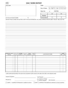 Daily Report Form - Barati.ald2014 intended for Daily Report Sheet Template