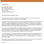 Data Analyst Cover Letter Example | Resume Genius with Report To Senior Management Template
