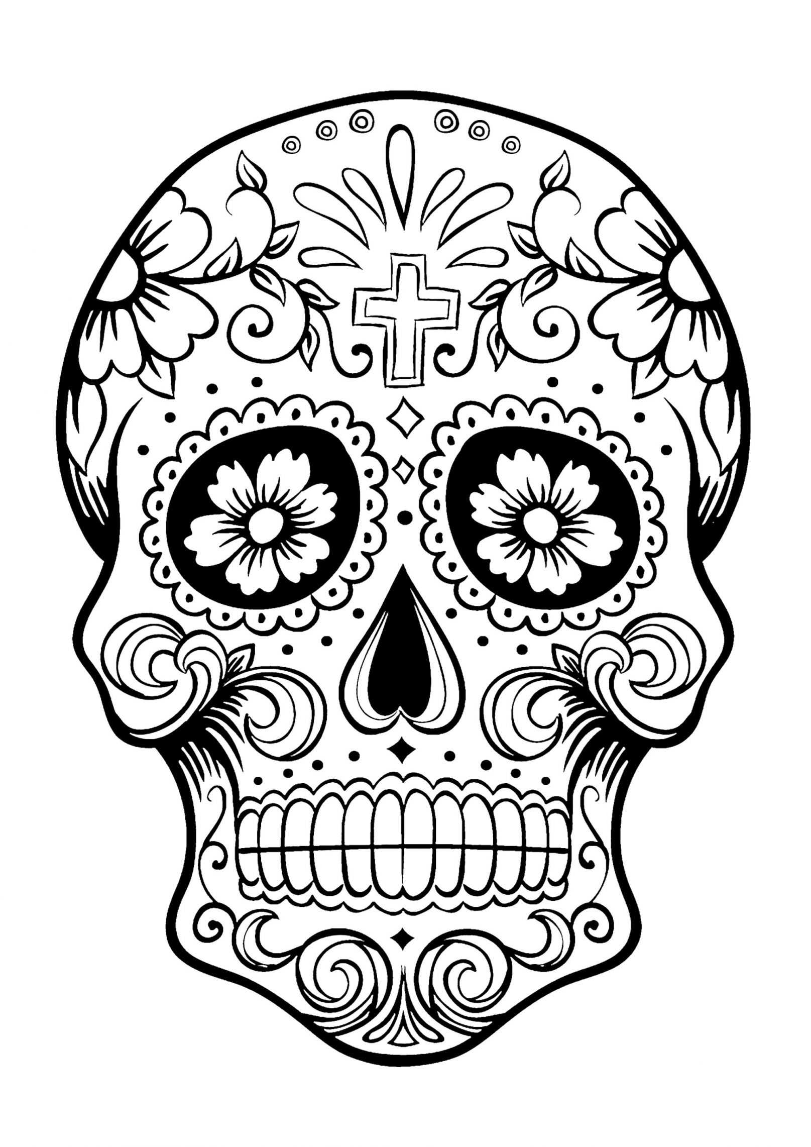 Day Of The Dead Blank Template – Imgflip With Blank Sugar Skull Template