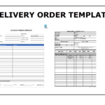 Delivery Order Template | Topics About Business Forms With Regard To Proof Of Delivery Template Word