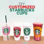 Diy Customized Starbucks Cups – Personalize With A Name Inside Starbucks Create Your Own Tumbler Blank Template