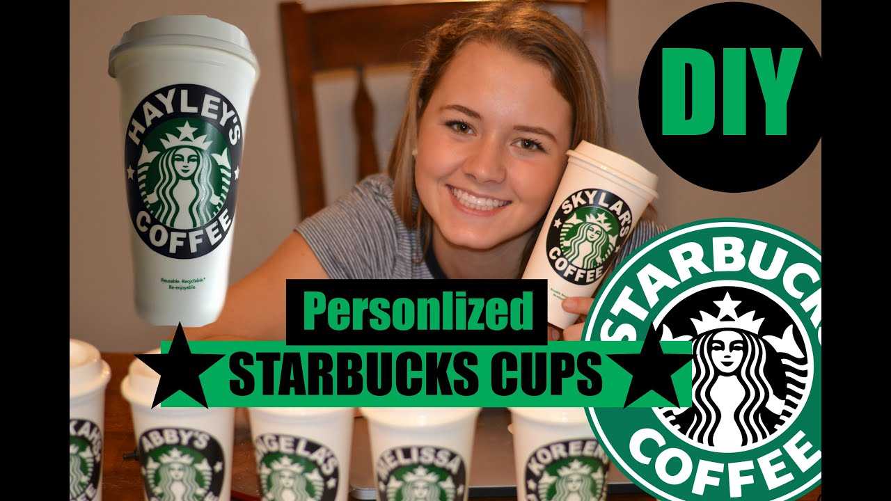 Diy – Personlized Starbucks Cups Regarding Starbucks Create Your Own Tumbler Blank Template