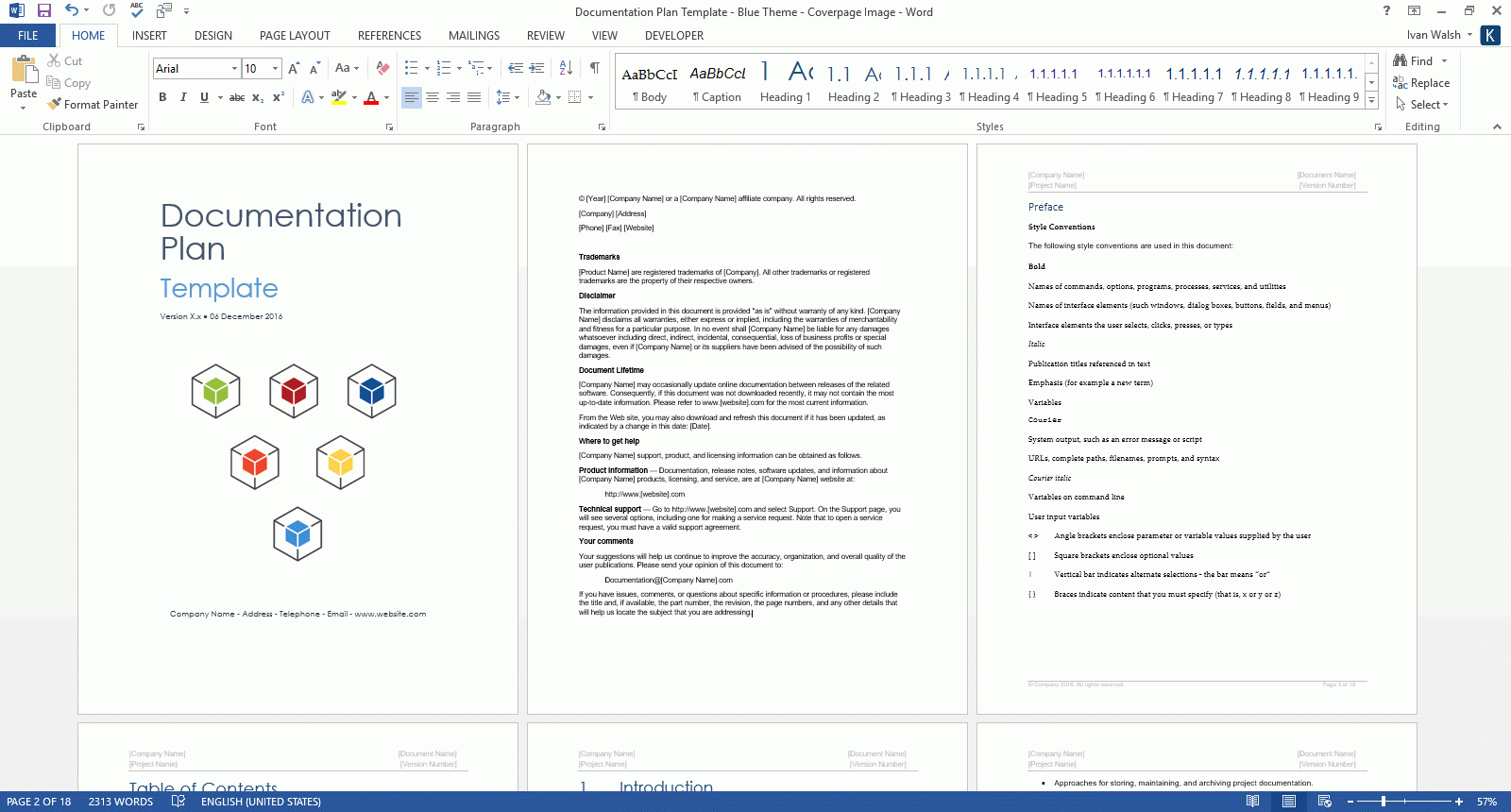 Documentation Plan Template (Ms Word/excel Wbs) – Templates Within Hours Of Operation Template Microsoft Word