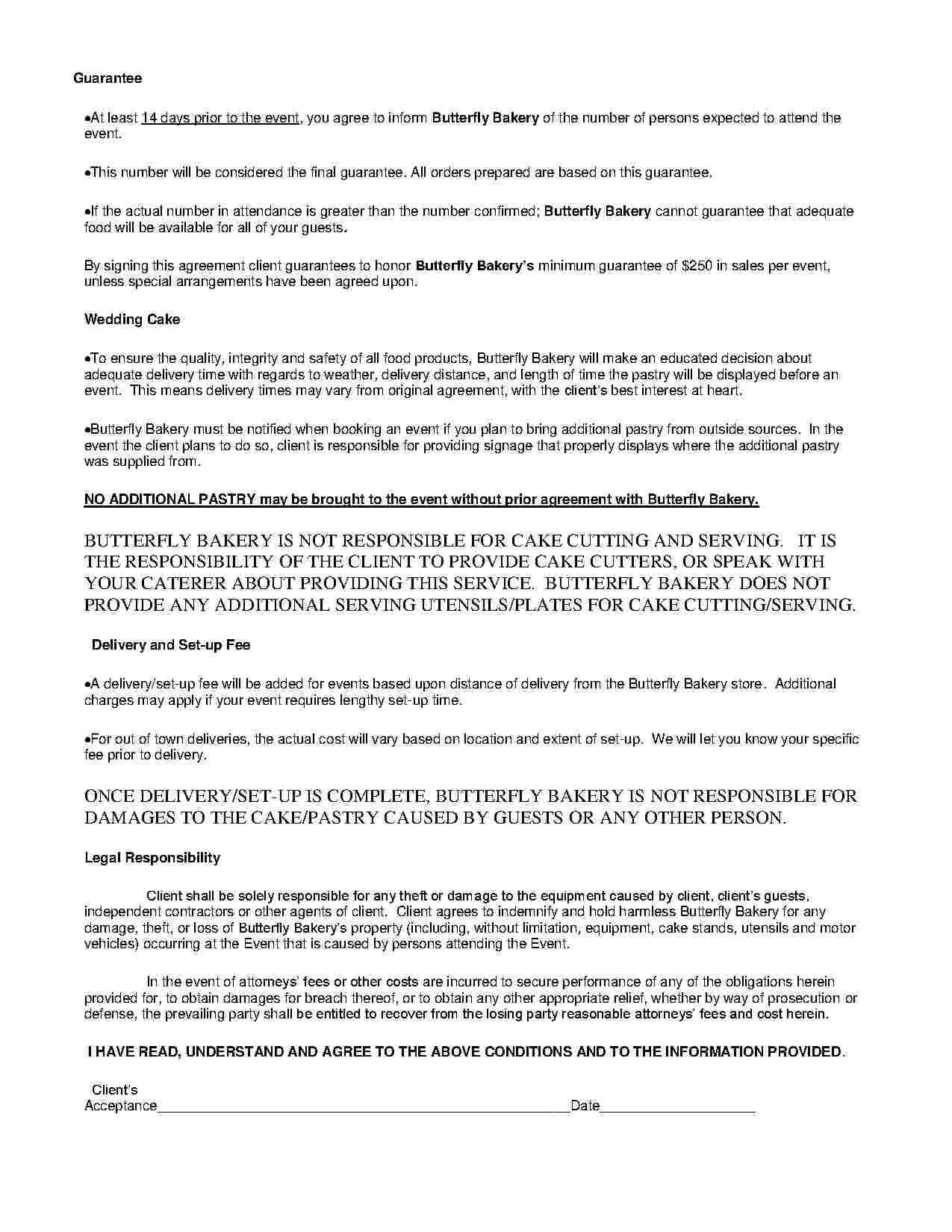 Download Catering Contract Style 13 Template For Free At Pertaining To Catering Contract Template Word