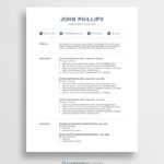 Download Free Resume Templates – Free Resources For Job Seekers Intended For Microsoft Word Resume Template Free