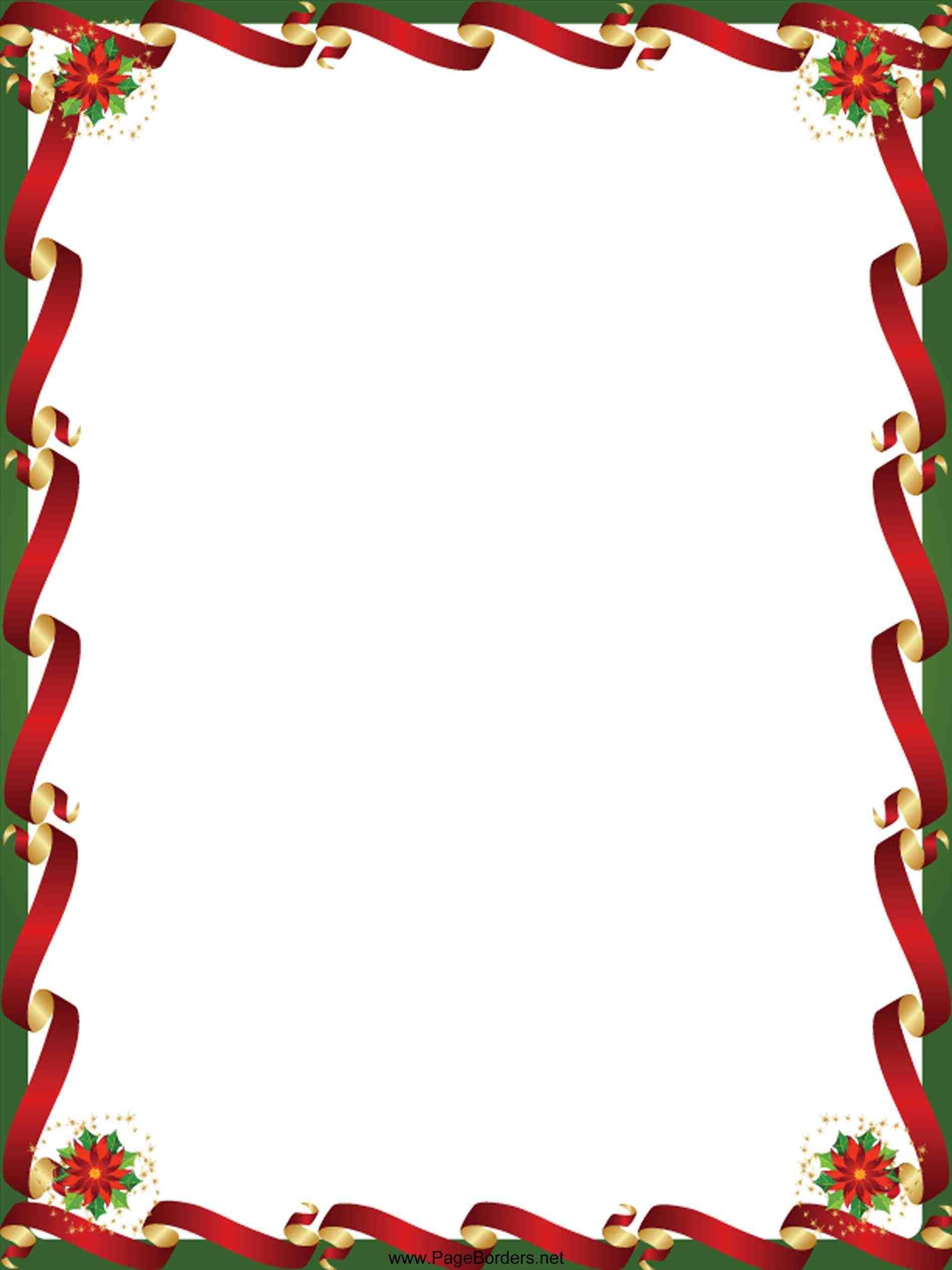 Downloadable Clipart Free Christmas Border Templates For Word Throughout Word Border Templates Free Download