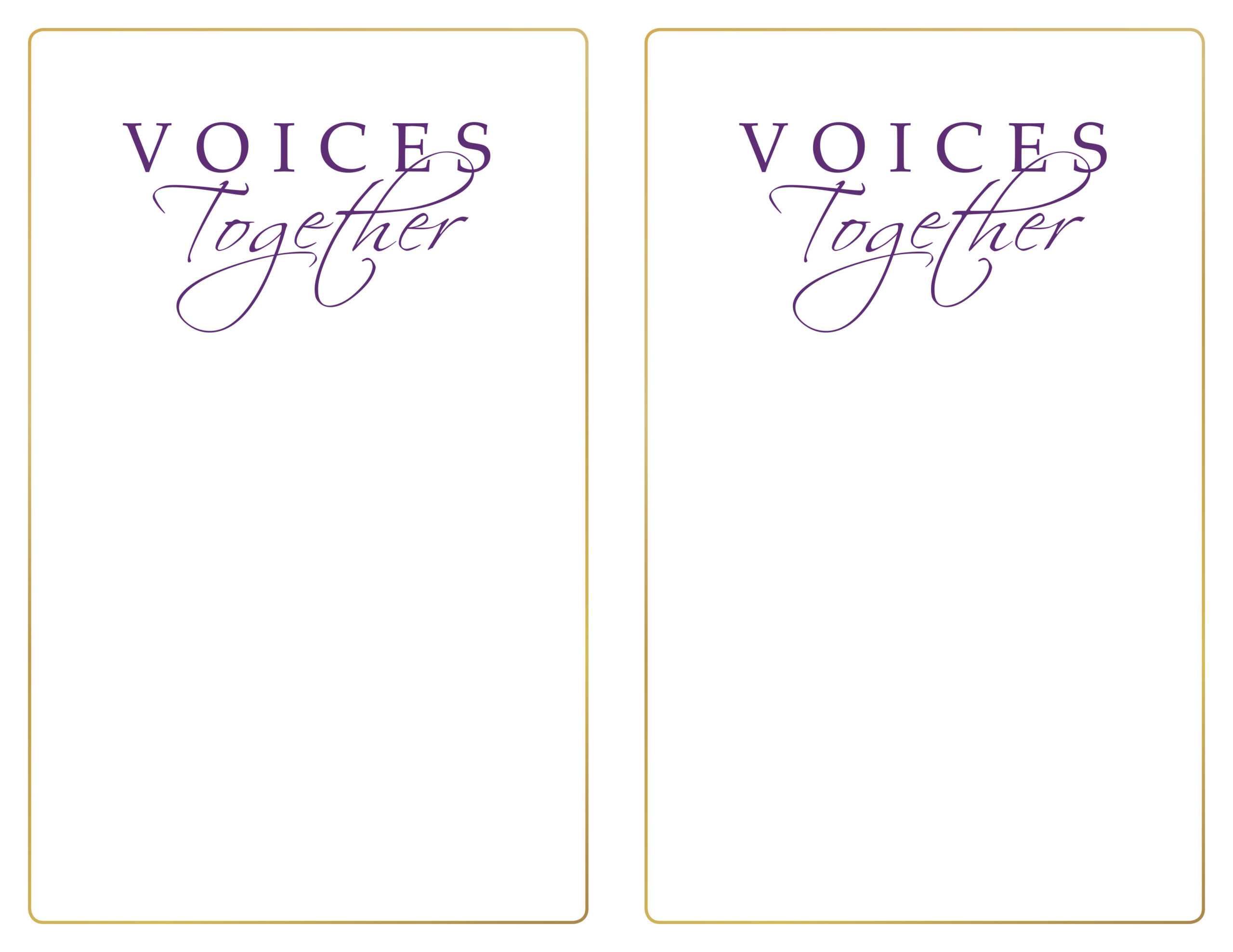 Downloads – Voices Together Hymnal Throughout Bookplate Templates For Word