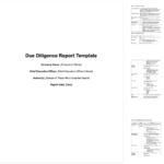 Due Diligence Report Sample – Barati.ald2014 For Vendor Due Diligence Report Template