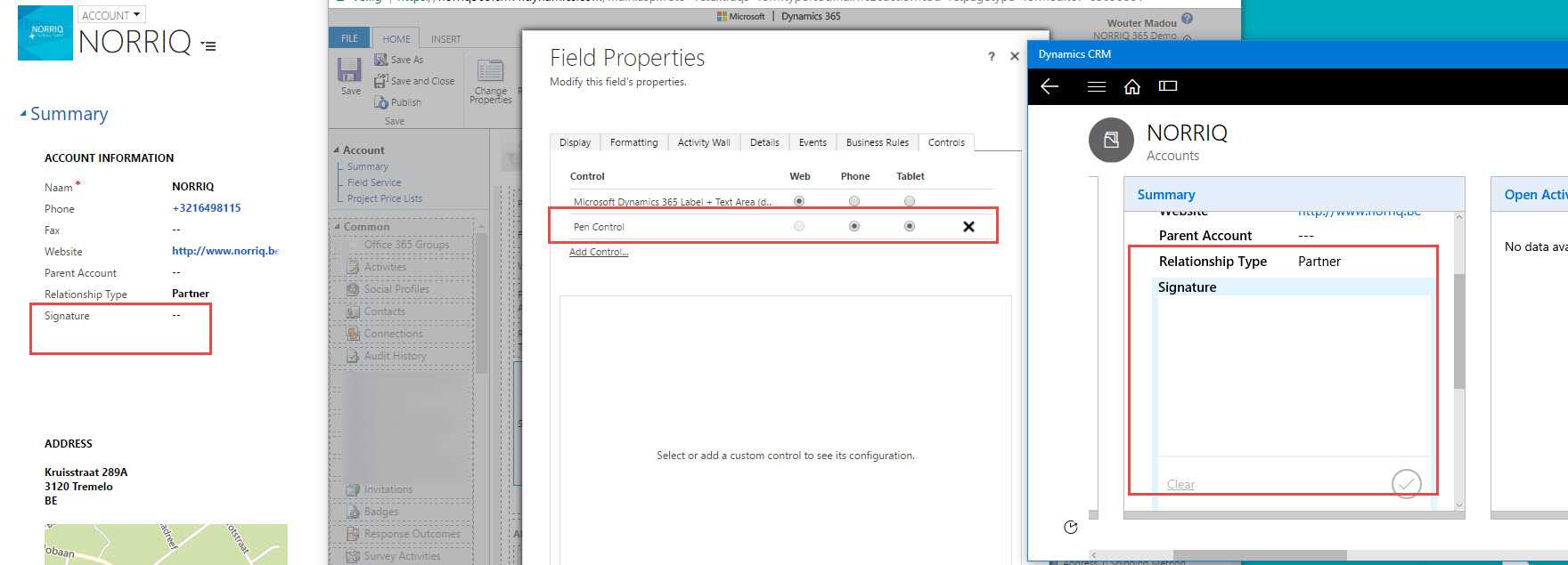 Dynamics 365 Signature In Generated Word Template Inside Information Mapping Word Template