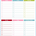√ Free Fillable Blank Checklist Template | Checklist Templates Intended For Blank Checklist Template Pdf