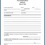 √ Free Printable Contractor Estimate Form | Templateral Regarding Blank Estimate Form Template