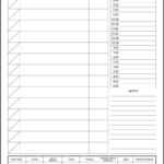 √ Free Printable Daily Planner Template | Templateral Intended For Printable Blank Daily Schedule Template