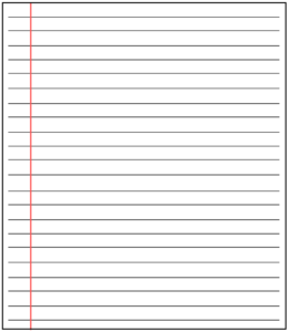 ❤️20+ Free Printable Blank Lined Paper Template In Pdf❤️ throughout Ruled Paper Word Template