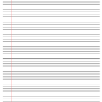 ❤️20+ Free Printable Blank Lined Paper Template In Pdf❤️ with regard to Ruled Paper Template Word