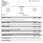 Early Childhood Education | School Management & Student Inside Mi Report Template