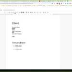 Easy  How To Make A Document Template In Google Docs! In Google Word Document Templates