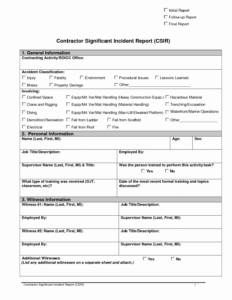 Editable Accident Estigation Form Template Uk Report Format inside Investigation Report Template Doc