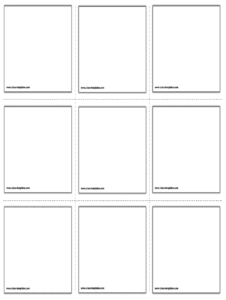 Editable Flashcard Template Word - Fill Online, Printable inside Free Printable Blank Flash Cards Template