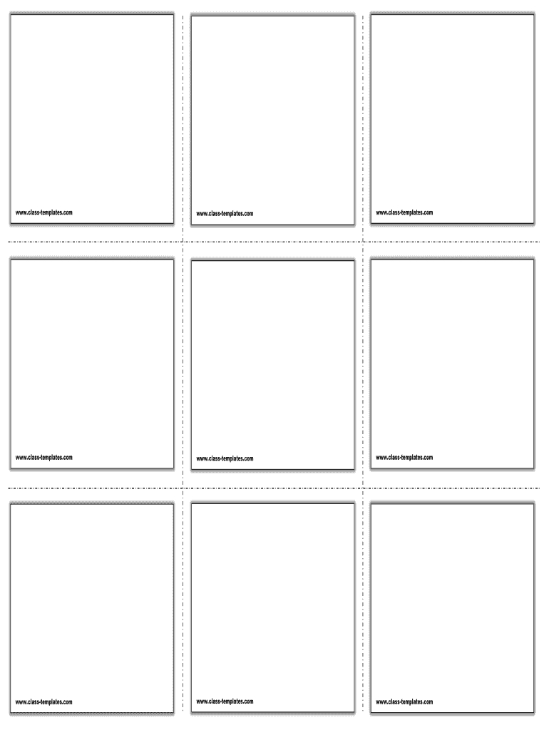 Editable Flashcard Template Word - Fill Online, Printable Inside Free Printable Blank Flash Cards Template