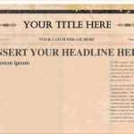 Editable Newspaper Templates For Microsoft Word – Cakeb With Regard To Old Newspaper Template Word Free