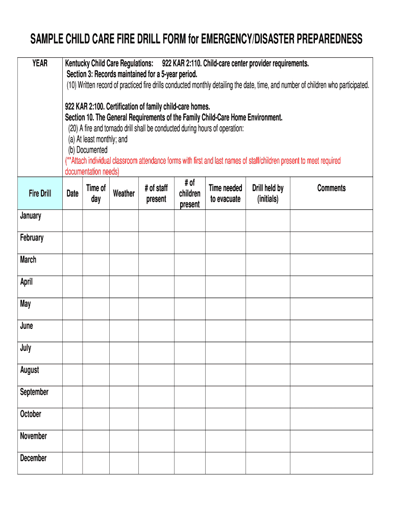 Emergency Drill Documentation Sheet – Fill Online, Printable Intended For Emergency Drill Report Template