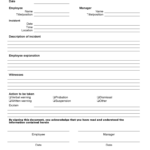 Employee Incident Report - 4 Free Templates In Pdf, Word pertaining to Incident Report Form Template Word