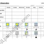 English Worksheets: Weather Chart Template In Kids Weather Report Template