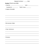 Englishlinx | Book Report Worksheets With 1St Grade Book Report Template
