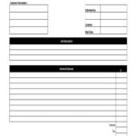 Estimate Template – Fill Online, Printable, Fillable, Blank Within Work Estimate Template Word
