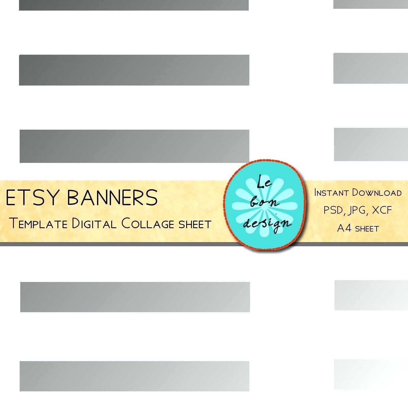 Etsy Banner Template – Bestawnings Regarding Free Etsy Banner Template