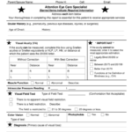 Eye Test Report Sample – Fill Online, Printable, Fillable Intended For Dr Test Report Template