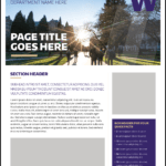 Fact Sheet | Uw Brand Intended For Fact Sheet Template Word
