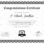 Fcd5C70 Congratulations Certificate Template | Wiring Resources throughout Congratulations Certificate Word Template