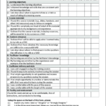 Figure F.1 Proposed Training Evaluation Form, Page 1 For Training Feedback Report Template