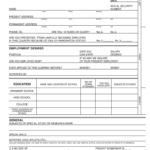 Fillable Job Application – Fill Online, Printable, Fillable Throughout Job Application Template Word Document