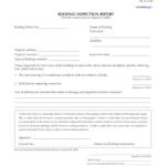 Florida Roof Inspection Form - Fill Online, Printable within Roof Inspection Report Template