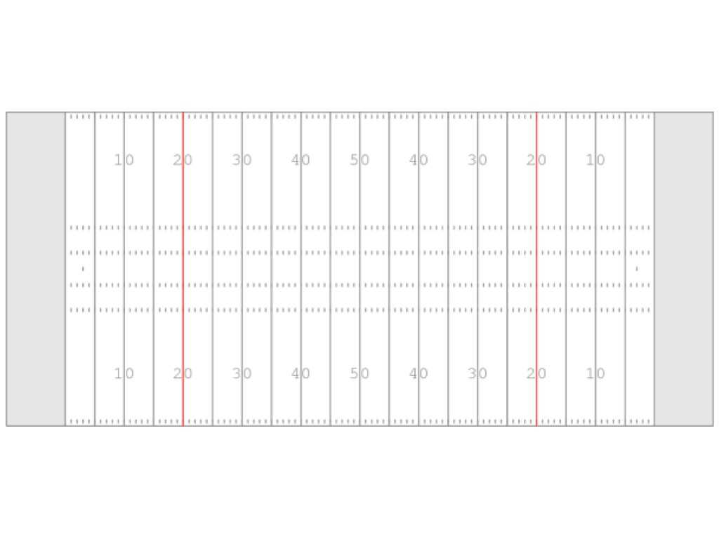 Football Field Diagram With Hash Marks – Clip Art Library With Regard To Blank Football Field Template
