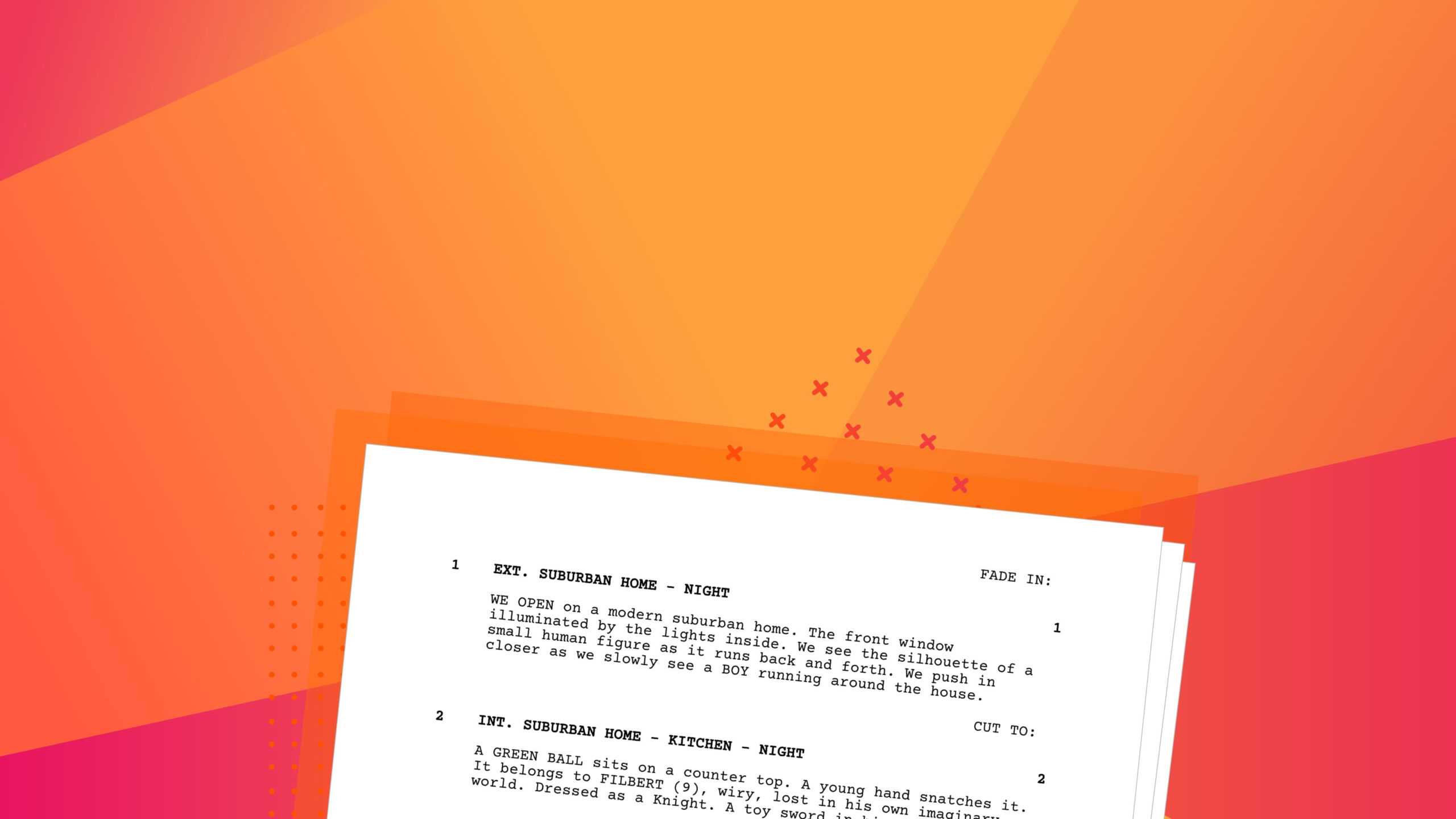 Formatting A Screenplay: How To Put Your Story Into For Shooting Script Template Word