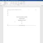 Formatting In Word – Apa @ Sullivan University – Research Within Apa Format Template Word 2013