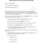 Free 10 Workplace Investigation Report Examples Pdf Examples With Regard To Workplace Investigation Report Template