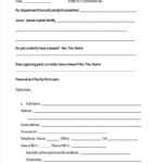 Free 11+ Credit Inquiry Forms In Pdf | Ms Word Throughout Enquiry Form Template Word