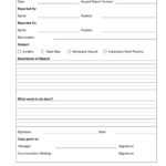 Free 13+ Hazard Report Forms In Ms Word | Pdf With Generic Incident Report Template