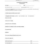 Free 14+ Volunteer Evaluation Forms In Pdf With Regard To Blank Evaluation Form Template