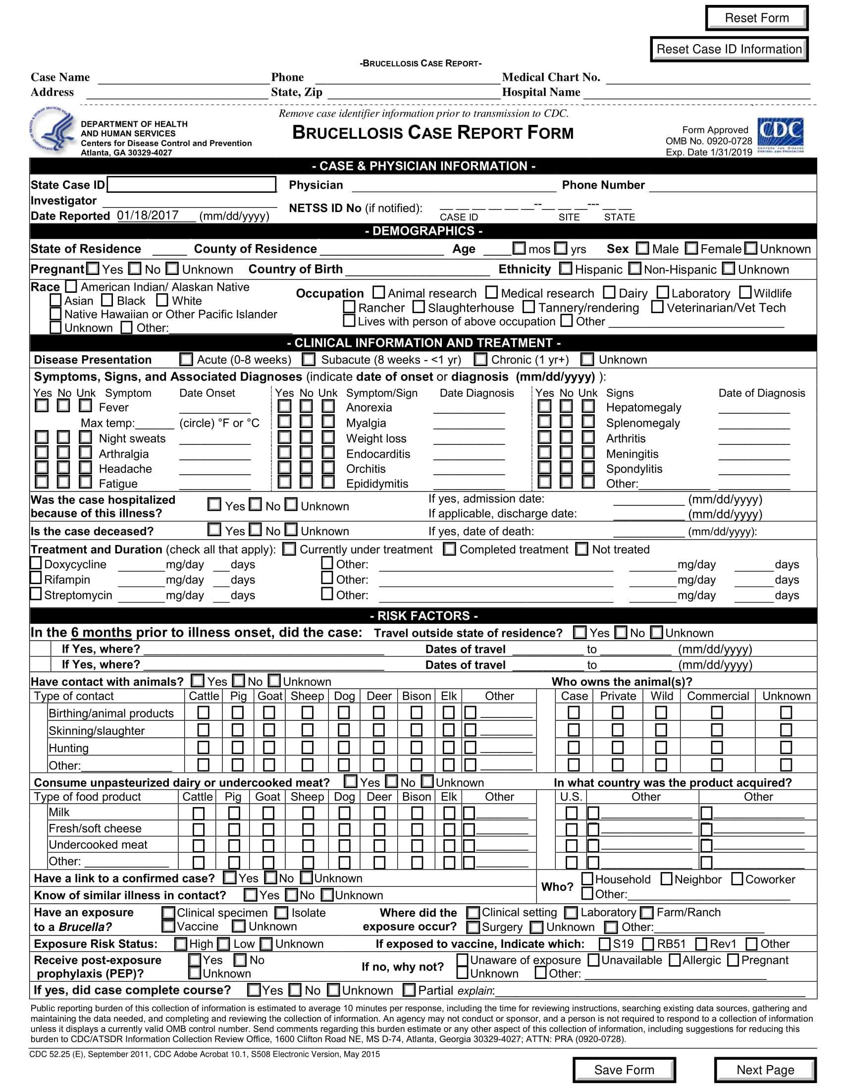 Free 15+ Case Report Forms In Pdf | Ms Word Intended For Case Report Form Template
