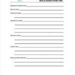 Free 7+ Medical Report Forms In Pdf | Ms Word Pertaining To Incident Report Form Template Word