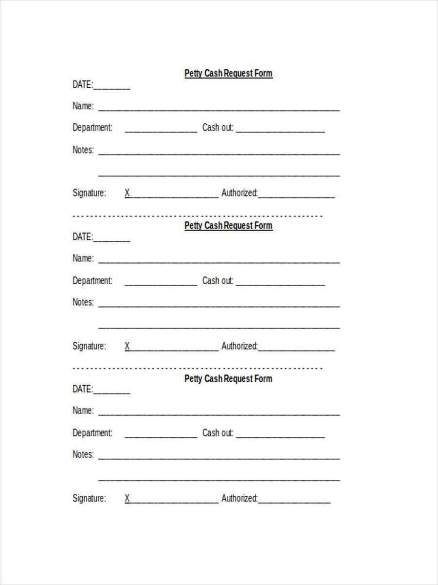 Free 7+ Petty Cash Requisition Forms In Pdf Intended For Travel Request Form Template Word