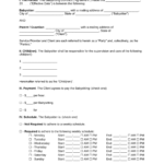 Free Babysitter Contract Template – Samples – Word | Pdf Pertaining To Nanny Contract Template Word