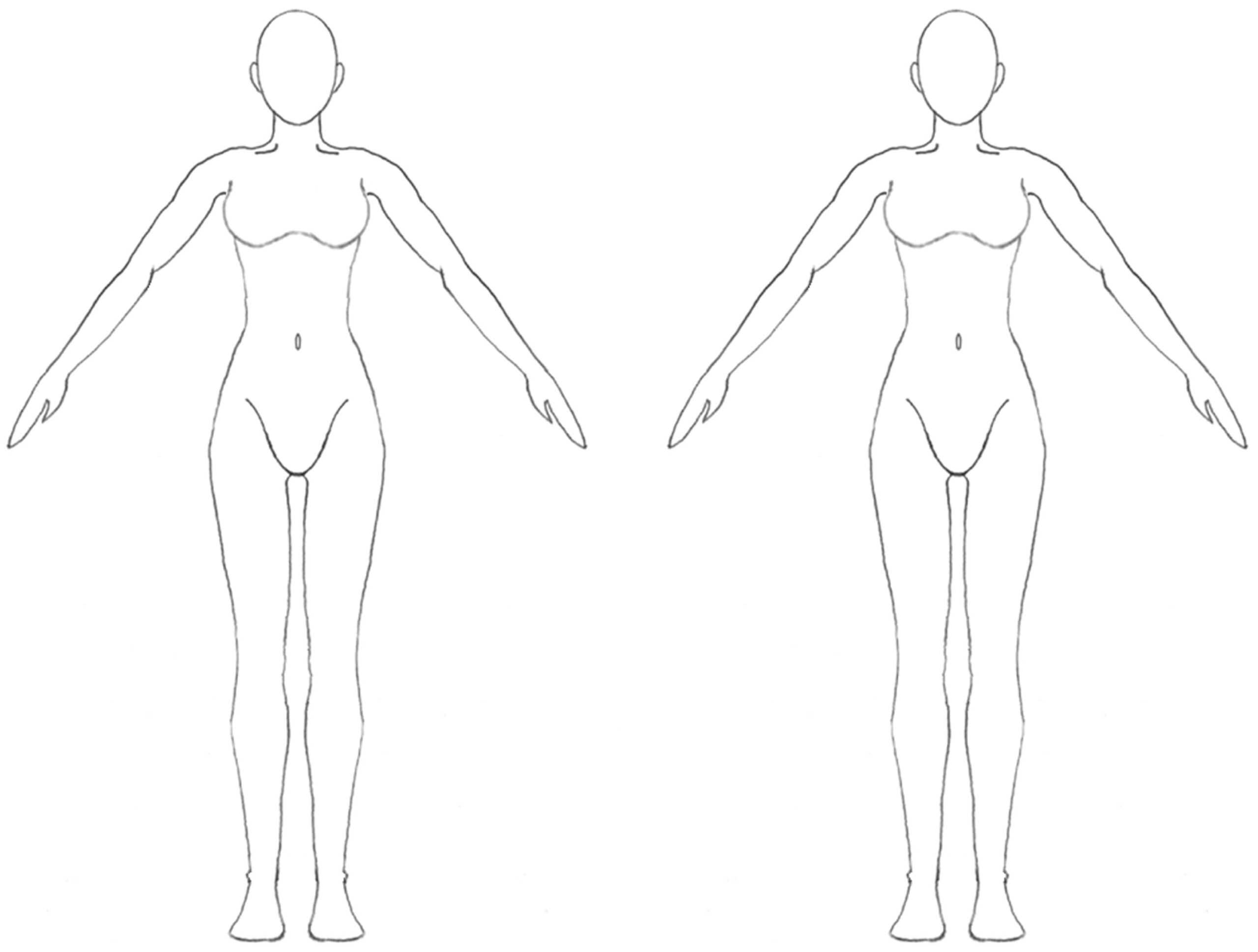 Free Blank Body, Download Free Clip Art, Free Clip Art On With Blank Body Map Template