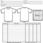 Free Blank T Shirt Order Form Template Word – Nils Stucki Within Blank T Shirt Order Form Template